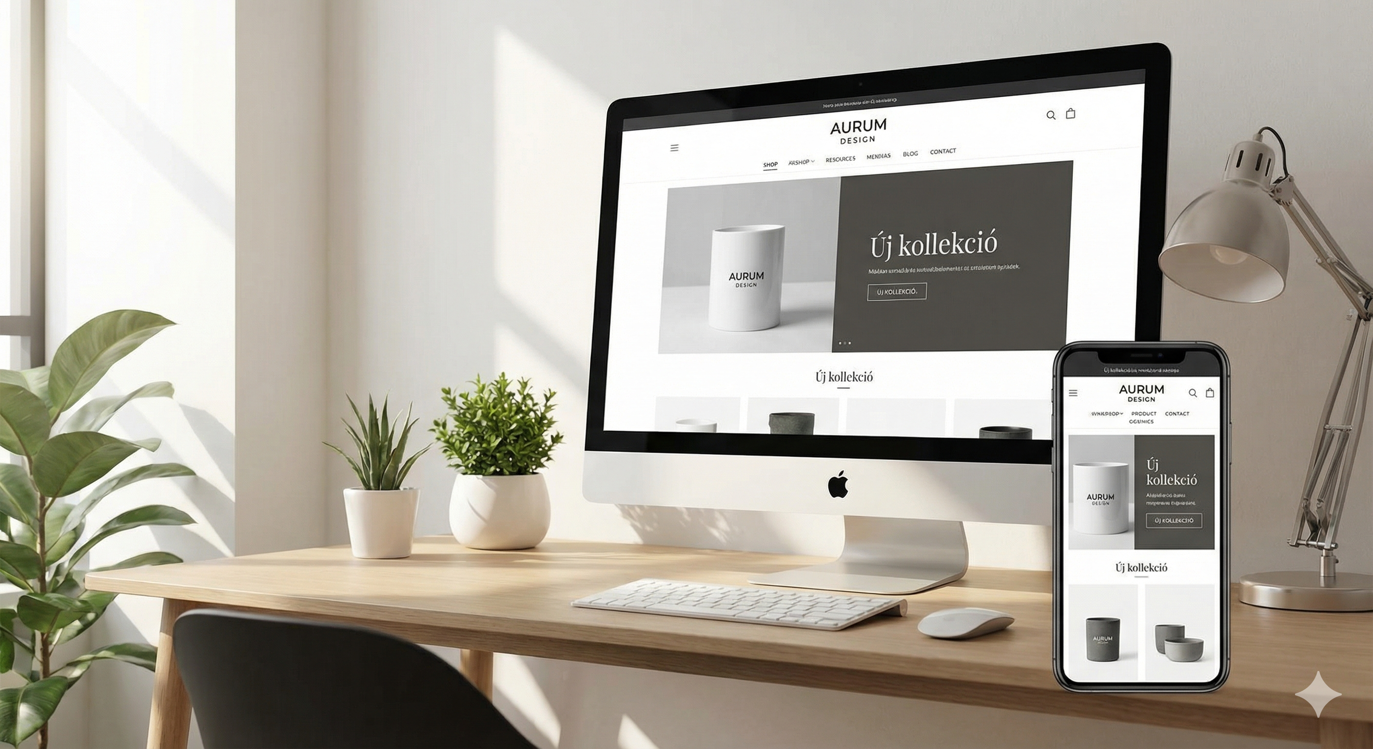 ShopNest responsive preview